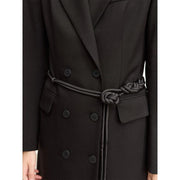 slim fit double-breasted blazer, view 6 - MRSLM