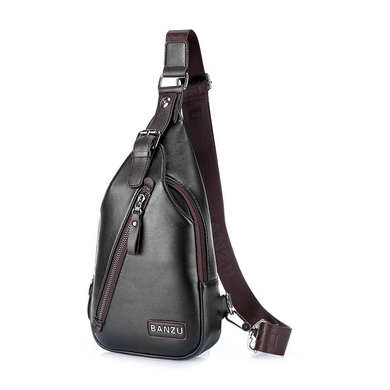 men's chest pack shoulder bag, view 8 - MRSLM