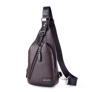 men's chest pack shoulder bag, view 2 - MRSLM