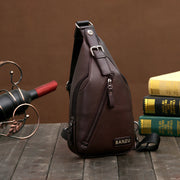 men's chest pack shoulder bag, view 4 - MRSLM
