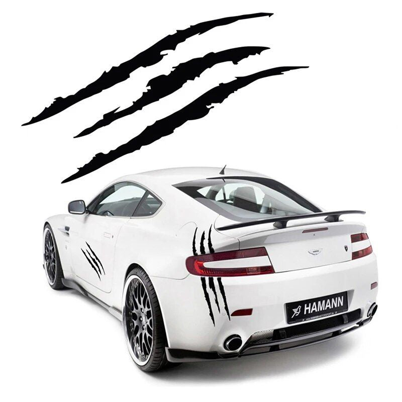 monster claw headlight decal - MRSLM
