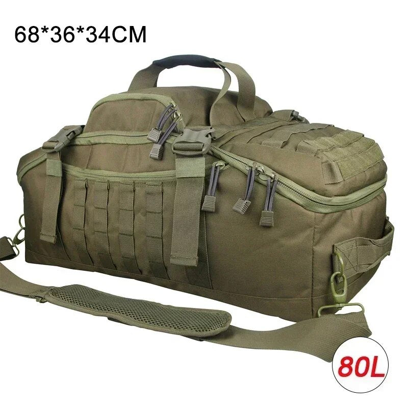 3-in-1 tactical backpack duffle bag, view 7 - MRSLM