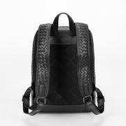 men's woven business casual backpack, view 2 - MRSLM