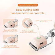 heated eyelash curler 3 modes rechargeable, view 7 - MRSLM