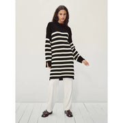 Slim-fit striped knit dress, view 6 - MRSLM