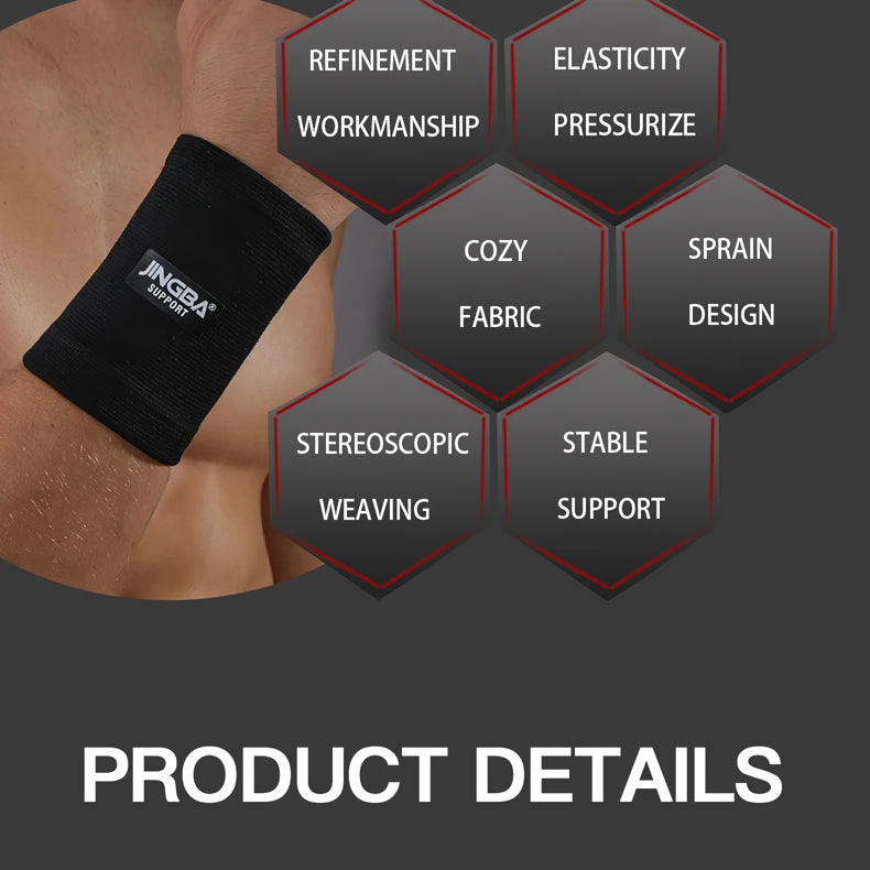elastic nylon wristband support, view 4 - MRSLM