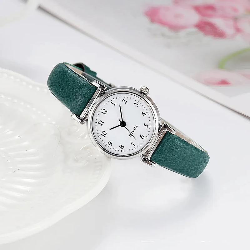 Leather strap quartz watch, view 10 - MRSLM