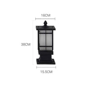 outdoor wall column light, view 2 - MRSLM