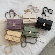 stone pattern pu crossbody bag, view 2 - MRSLM