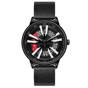 rotating wheel quartz watch, view 4 - MRSLM