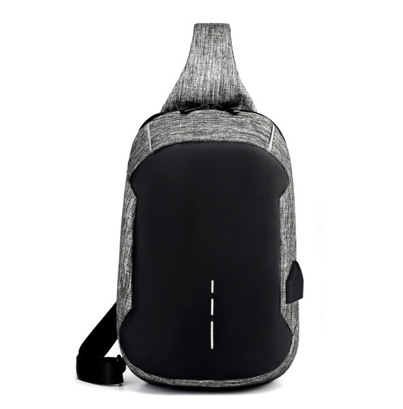 multi-functional oxford chest bag, view 9 - MRSLM
