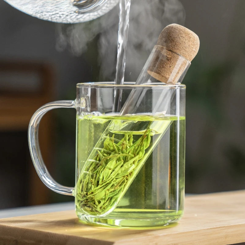 Elegant glass tea infuser - MRSLM