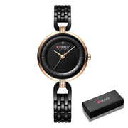 women's rhinestone stainless steel bracelet watch, view 2 - MRSLM