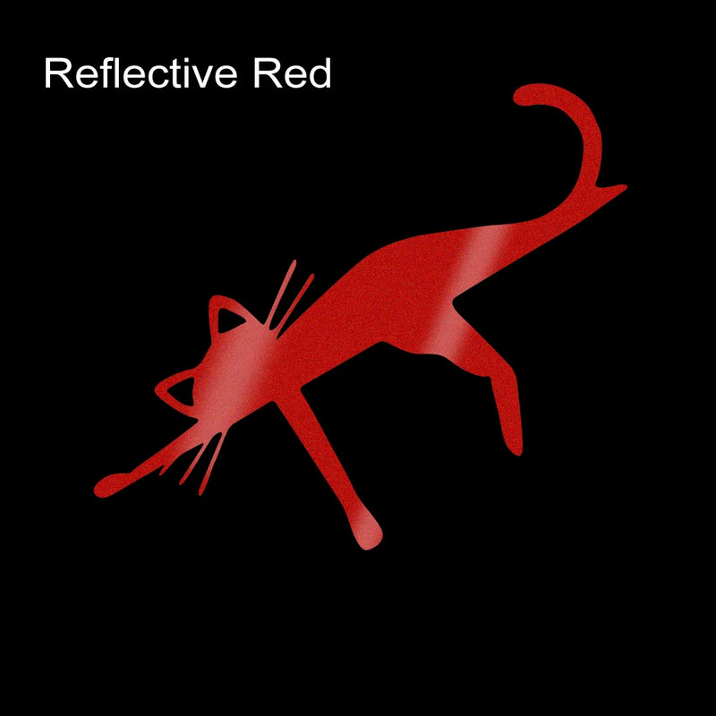 reflective funny cat car stickers, view 5 - MRSLM