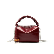 genuine leather shoulder crossbody bag, view 2 - MRSLM