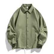 Men's casual lapel button jacket, view 7 - MRSLM