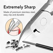 Stainless steel toenail clipper, view 7 - MRSLM