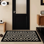 Retro pattern non-slip door mat, view 2 - MRSLM