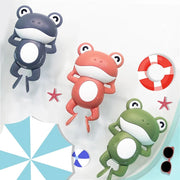 Cute frog clockwork baby bath toy, view 6 - MRSLM