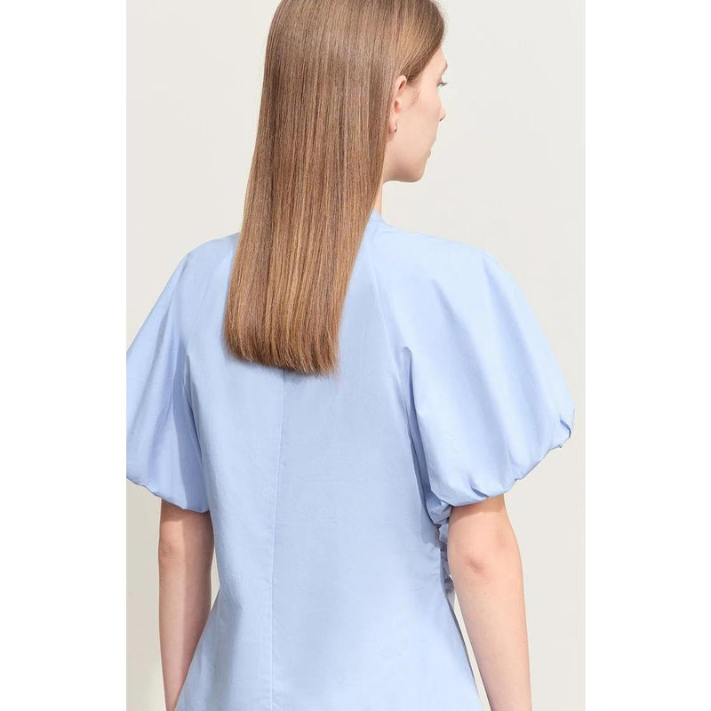 lantern sleeve blouse, view 6 - MRSLM