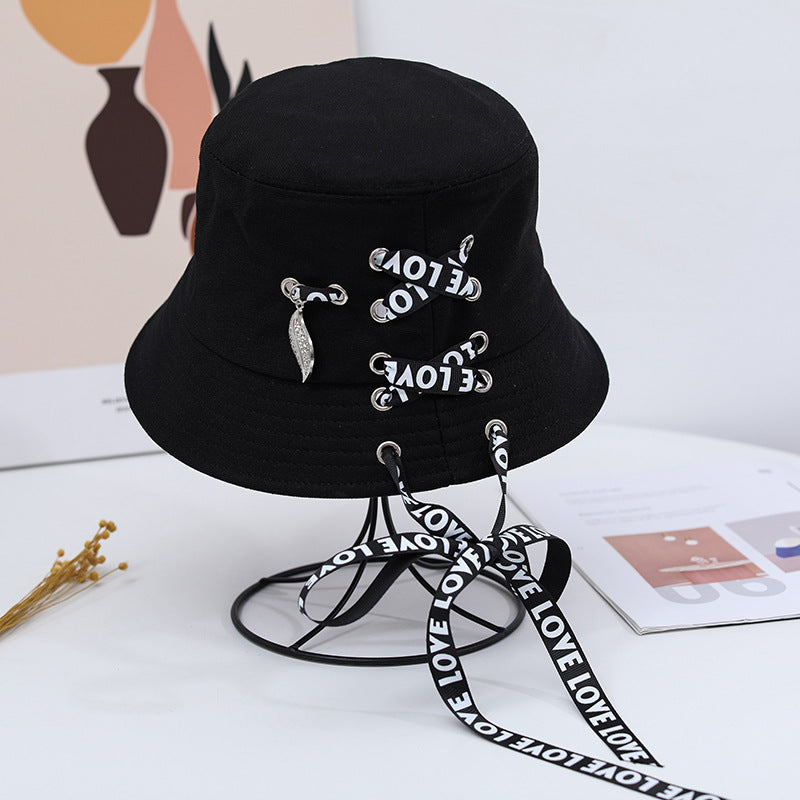 reversible cotton bucket hat, view 2 - MRSLM