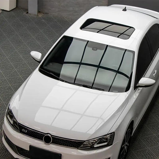 glossy white car wrap vinyl film - MRSLM