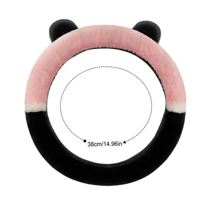 Cute ear-shaped steering wheel cover, view 5 - MRSLM