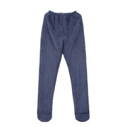 Women's fleece-lined footed lounge leggings, view 2 - MRSLM