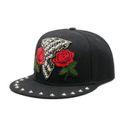 rivet flat brim cap, view 23 - MRSLM