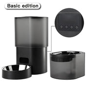 Smart WiFi automatic cat feeder and water dispenser, view 2 - MRSLM