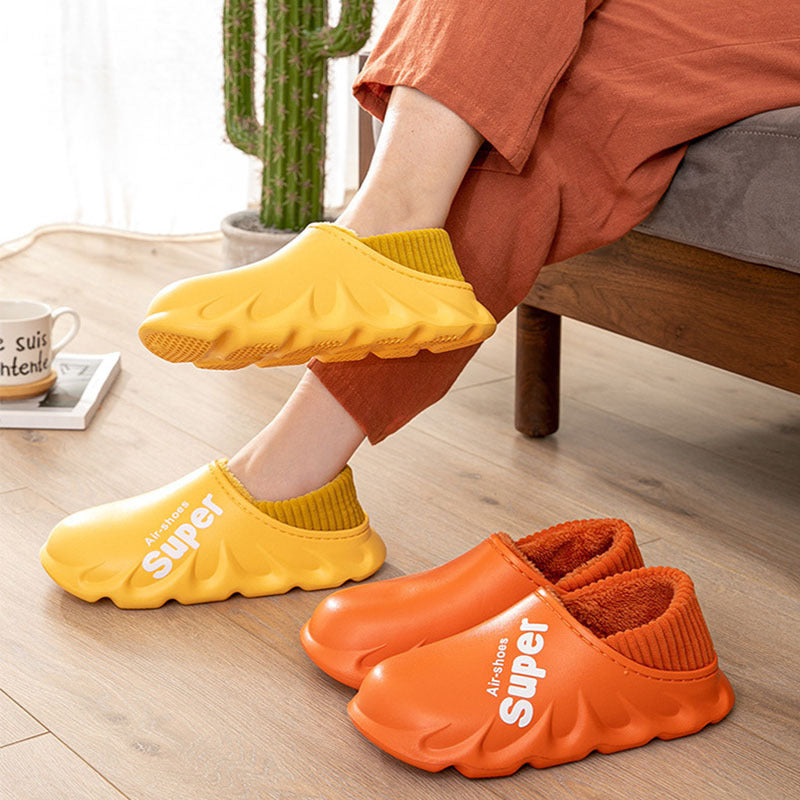 EVA waterproof plush home slippers, view 2 - MRSLM