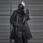 irregular trench coat, view 3 - MRSLM