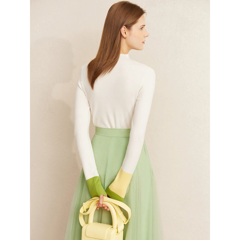 minimalist turtleneck sweater, view 7 - MRSLM