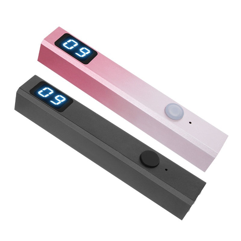 portable metal nail lamp with screen, view 5 - MRSLM