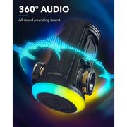 Portable 360 Bluetooth speaker with LED, view 3 - MRSLM