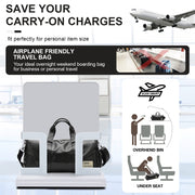 Men's waterproof travel bag with shoe compartment, view 9 - MRSLM