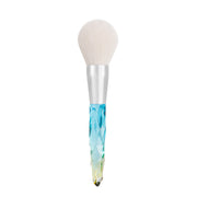 crystal handle powder makeup brush, view 2 - MRSLM
