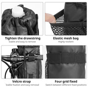 insulated cycling bottle carrier bag, view 6 - MRSLM