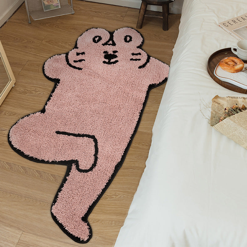 modern non-slip rug, view 3 - MRSLM