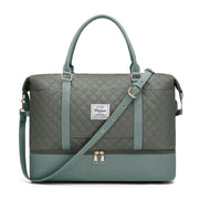 women's large weekender bag with shoe compartment, view 2 - MRSLM