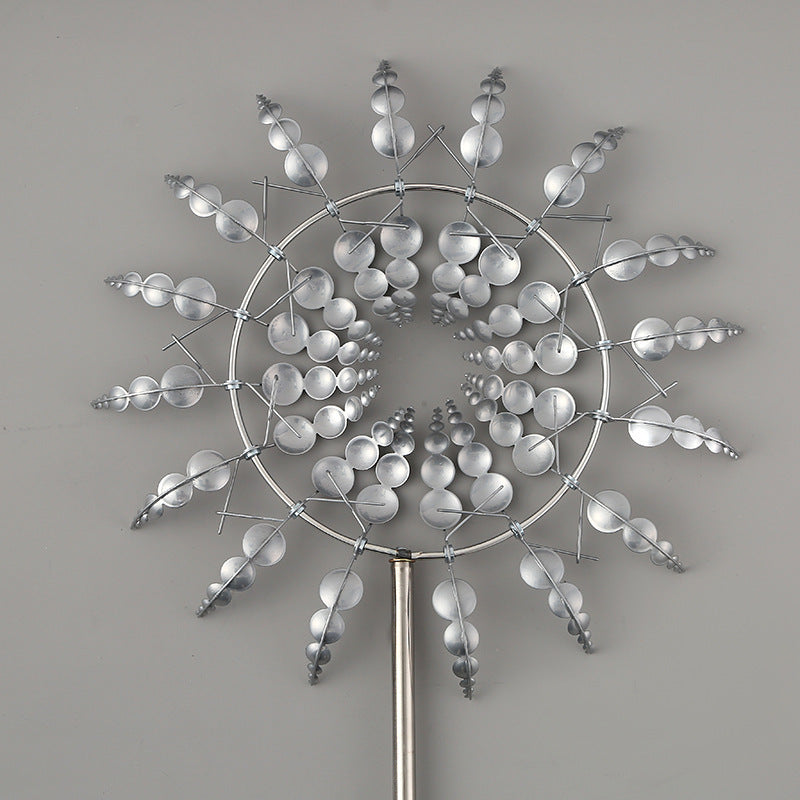 Color Metal Garden Windmill Decoration