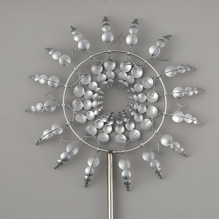 Color Metal Garden Windmill Decoration