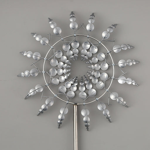 metal garden windmill decoration, view 6 - MRSLM