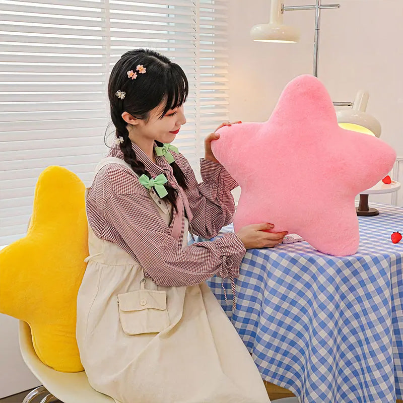 cozy star throw pillow plush toy, view 6 - MRSLM
