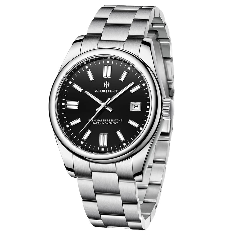 men's chronograph quartz watch, view 3 - MRSLM