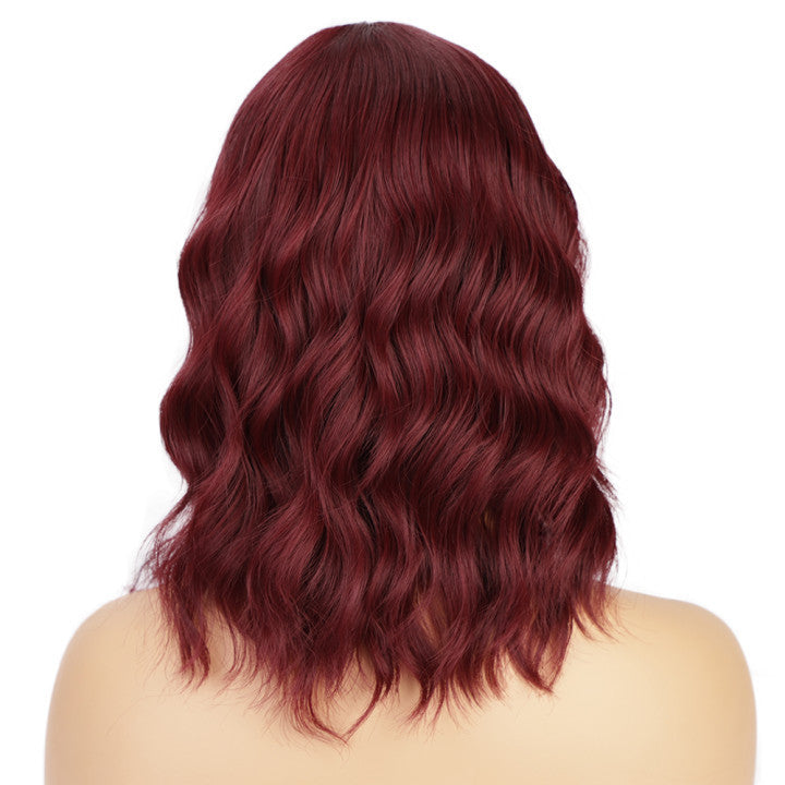 Water ripple short curly wig, view 7 - MRSLM