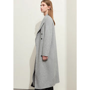 women's long wool coat, view 9 - MRSLM