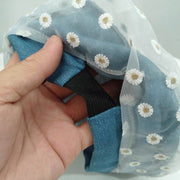 cute daisy satin beret for women, view 7 - MRSLM
