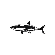 great white shark vinyl car decal - MRSLM