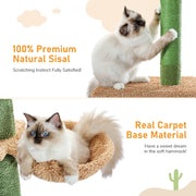 5-tier cactus cat tree, view 6 - MRSLM